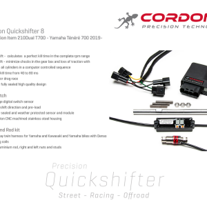 Screenshot 2023 08 16 at 14 58 17 Item 210Dual T700 Yamaha Ténéré 700 Quickshifter Cordona Precision Technology